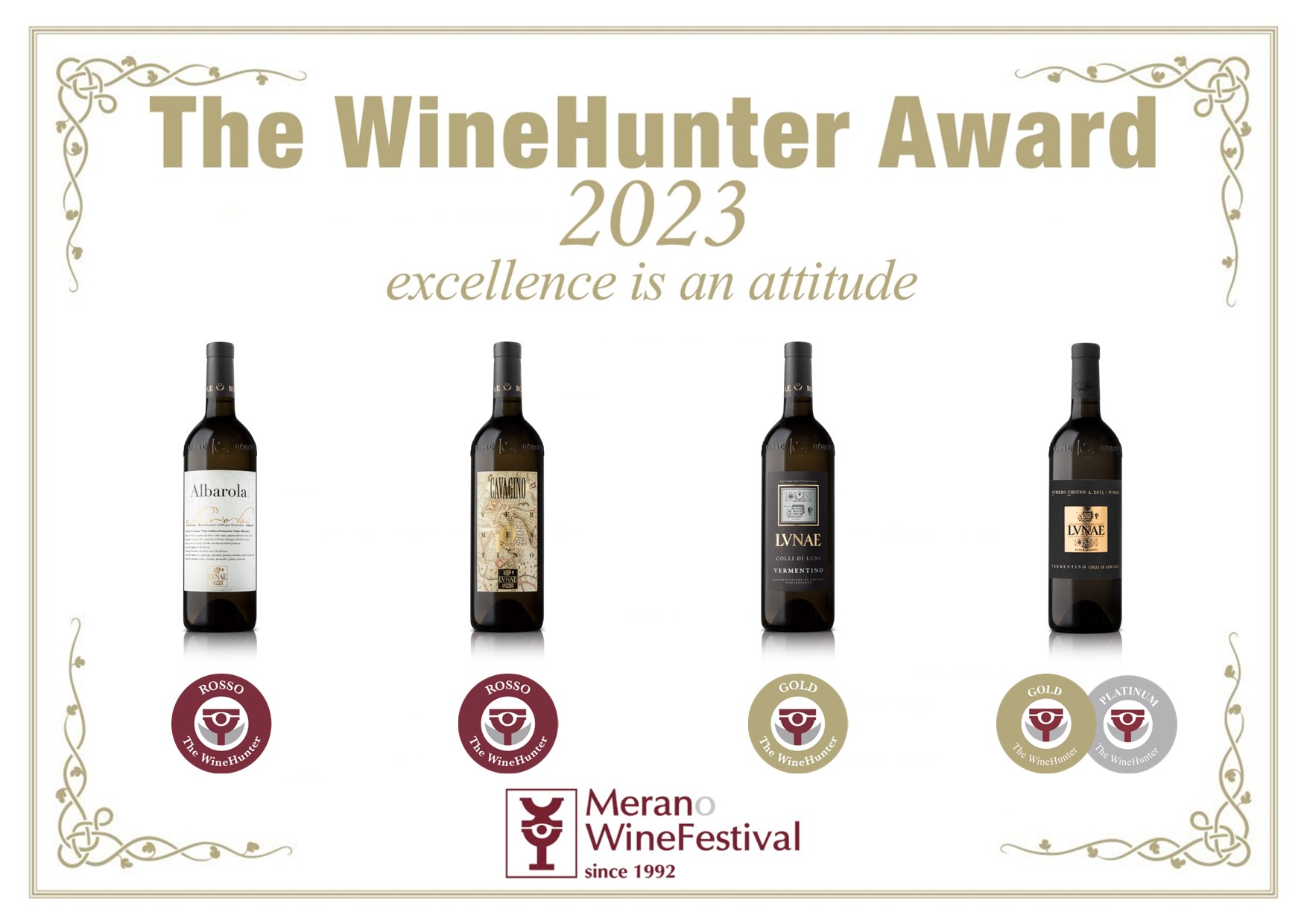 The WineHunter 2023 Merano Wine Festival Cantine Lunae